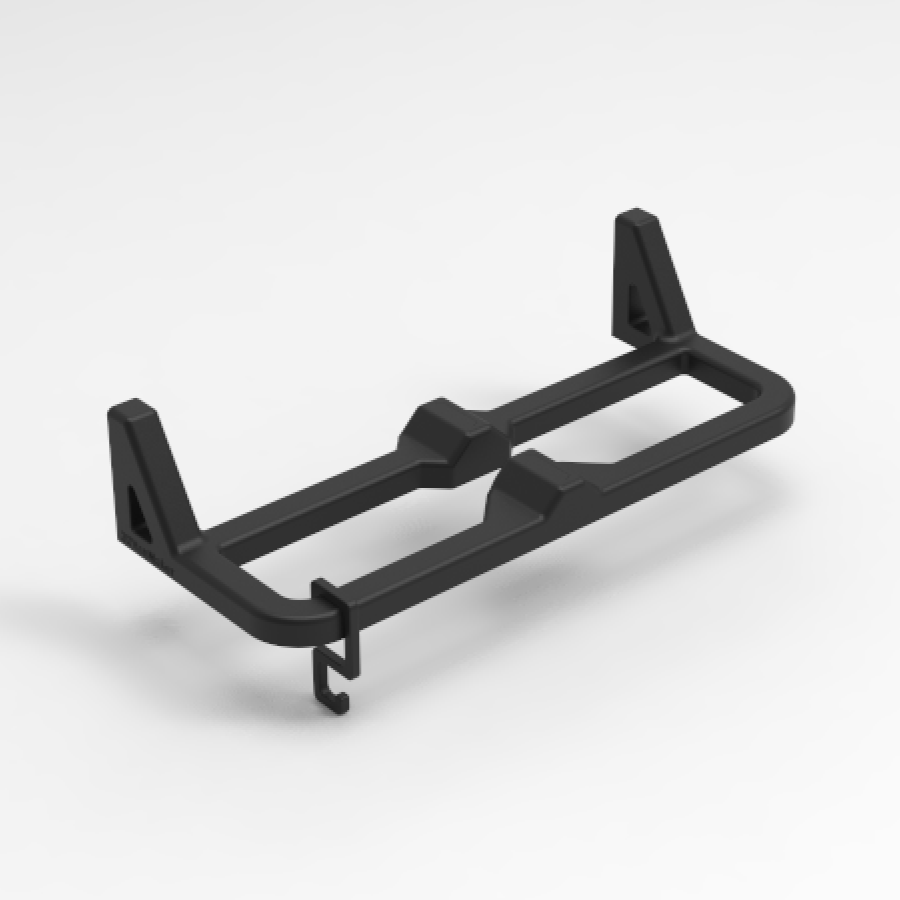 Séchoir double universel aimanté pour van, modélisation - 3DVanMaker