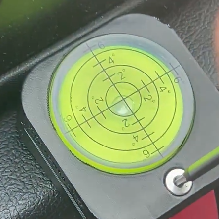 Niveau à bulle ajustable pour Peugeot Boxer/Citroen Jumper/Fiat Ducato - 3DVanMaker