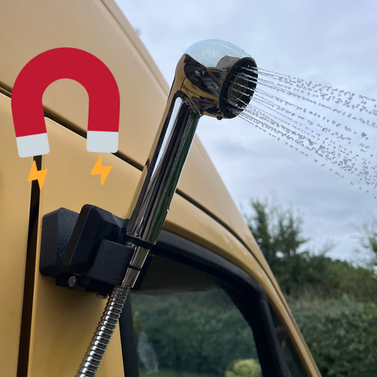 Support pommeau de douche aimanté et réglable