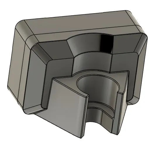 Support aimanté pour pommeau de douche REICH / Volkswagen California, modélisation - 3DVanMaker